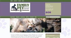 Desktop Screenshot of familypethealthcenter.com
